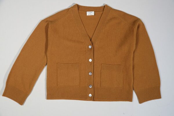 Extrafine Merino Wool Button Cardigan - Image 5