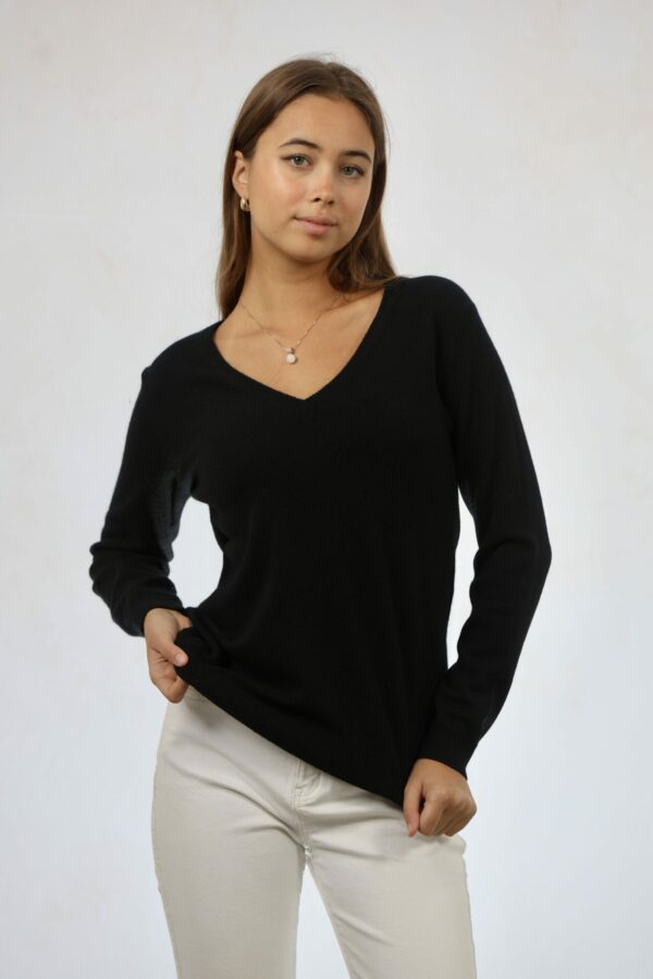 Cashmere V-Neck Sweater