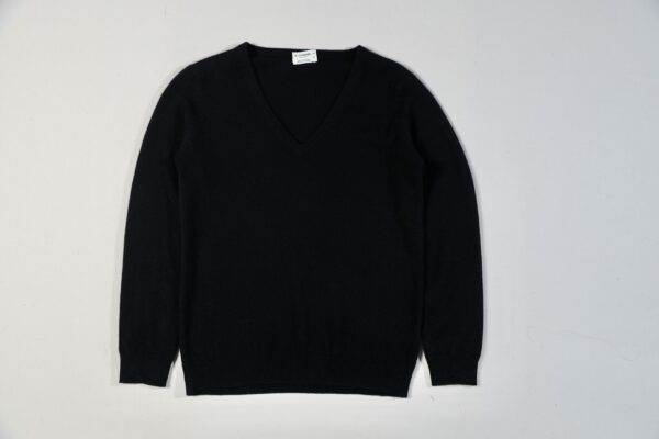 Cashmere V-Neck Sweater - Image 5