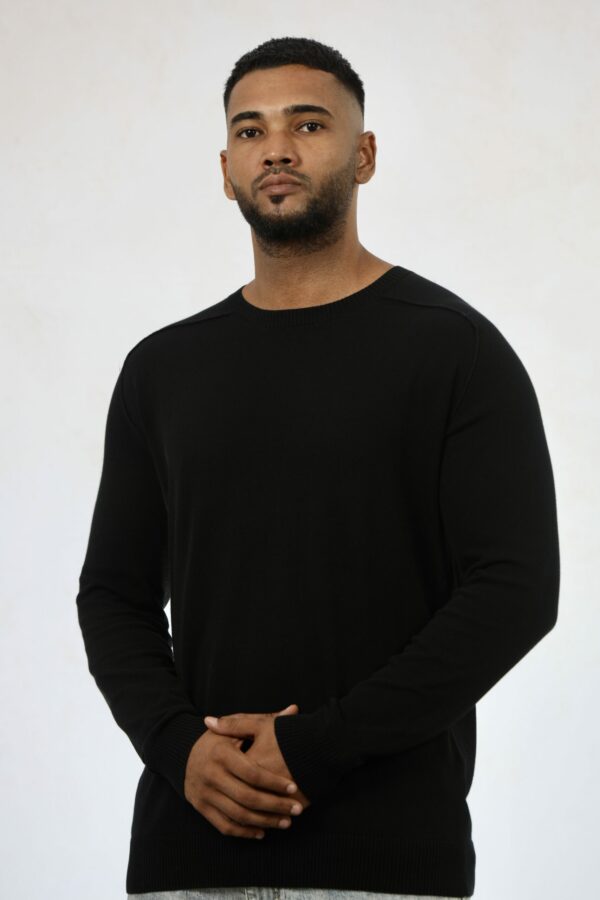 Cotton Crew Neck Sweater - Image 2