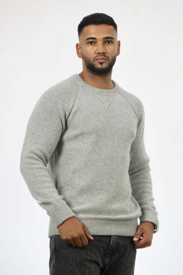 Crew Neck Raglan Sweater