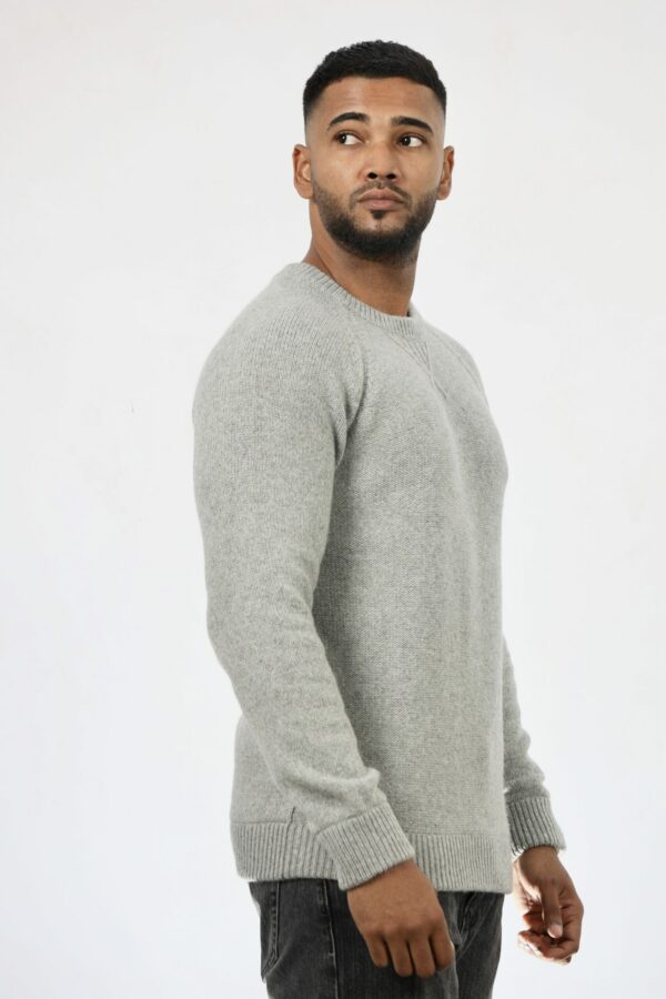 Crew Neck Raglan Sweater - Image 3