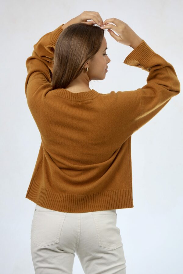 Extrafine Merino Wool Button Cardigan - Image 4