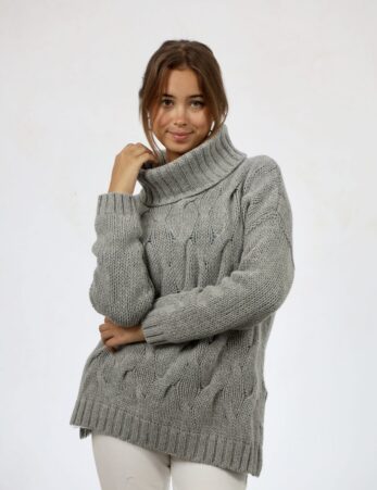 Grey-Cowl-Neck-Pullover