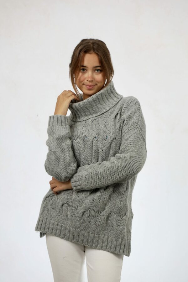 Grey-Cowl-Neck-Pullover