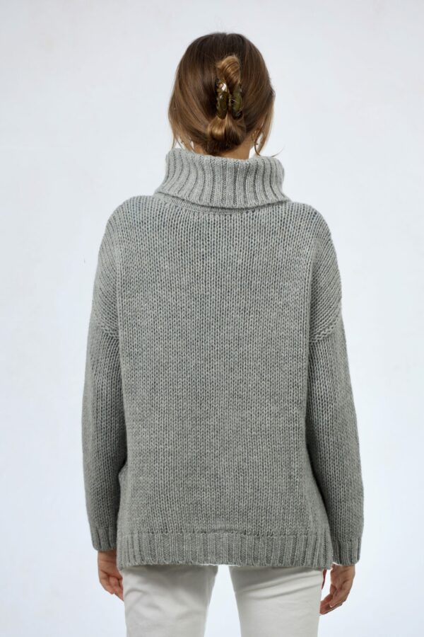 Cable Cowl-Neck Pullover - Image 5