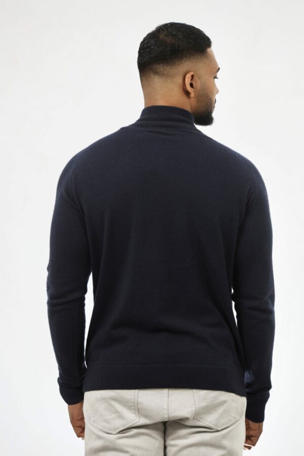 Cashmere 1/2 zip Sweater - Image 4