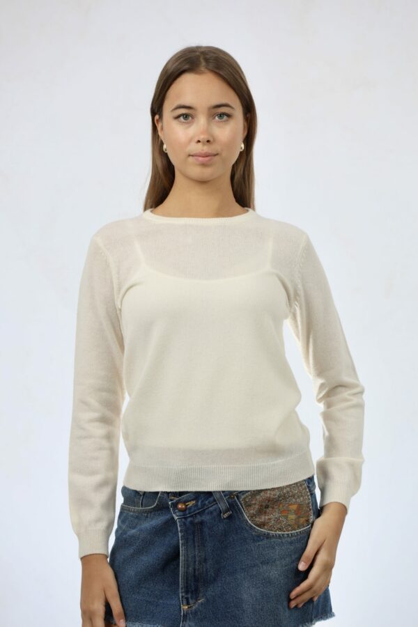 Cashmere crew-neck Sweater - Image 4