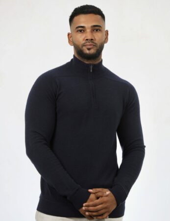 Cashmere 1/2 zip Sweater
